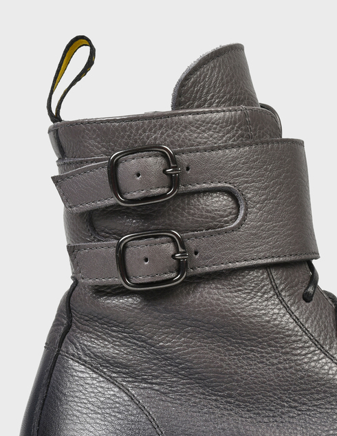женские серые кожаные Ботинки Doucal'S 84501905-gray - фото-5