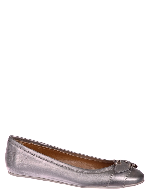 серебряные Балетки 4US Cesare Paciotti HNB89