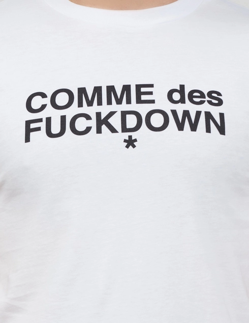 Comme Des Fuckdown FDS4CFABW00073-Bianco_white фото-4