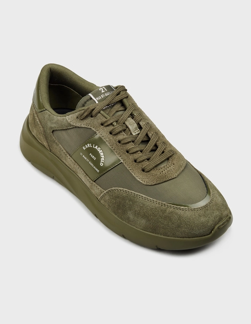 хаки Кроссовки Karl Lagerfeld 855038551473-580_khaki