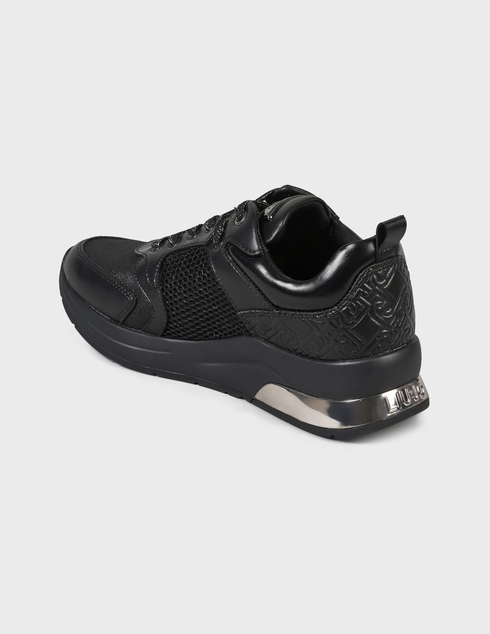 женские черные Кроссовки Liu Jo BF1013-black - фото-2