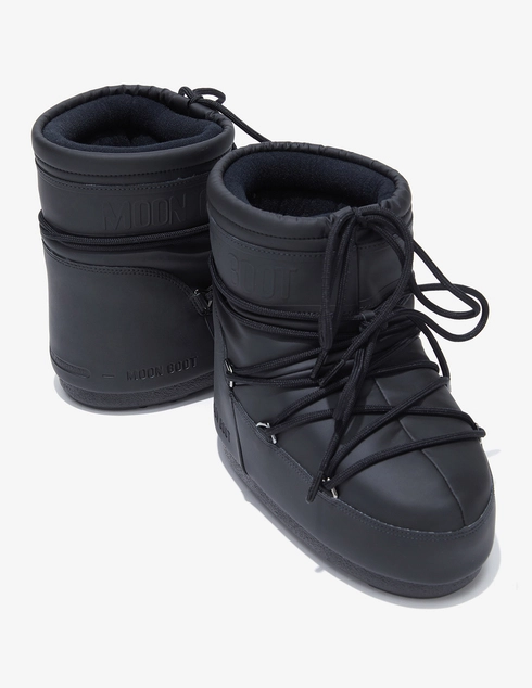 женские черные Полусапоги Moon Boot ws336_black - фото-2