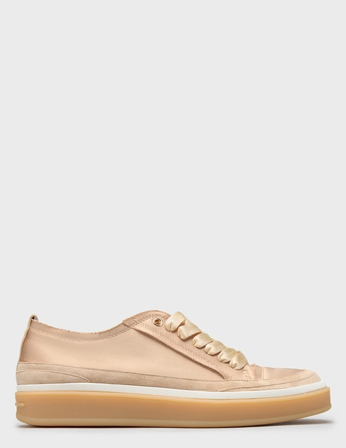 женские бежевые текстильные Кеды Helena Soretti KLARASS2602/111-F3 - фото-5