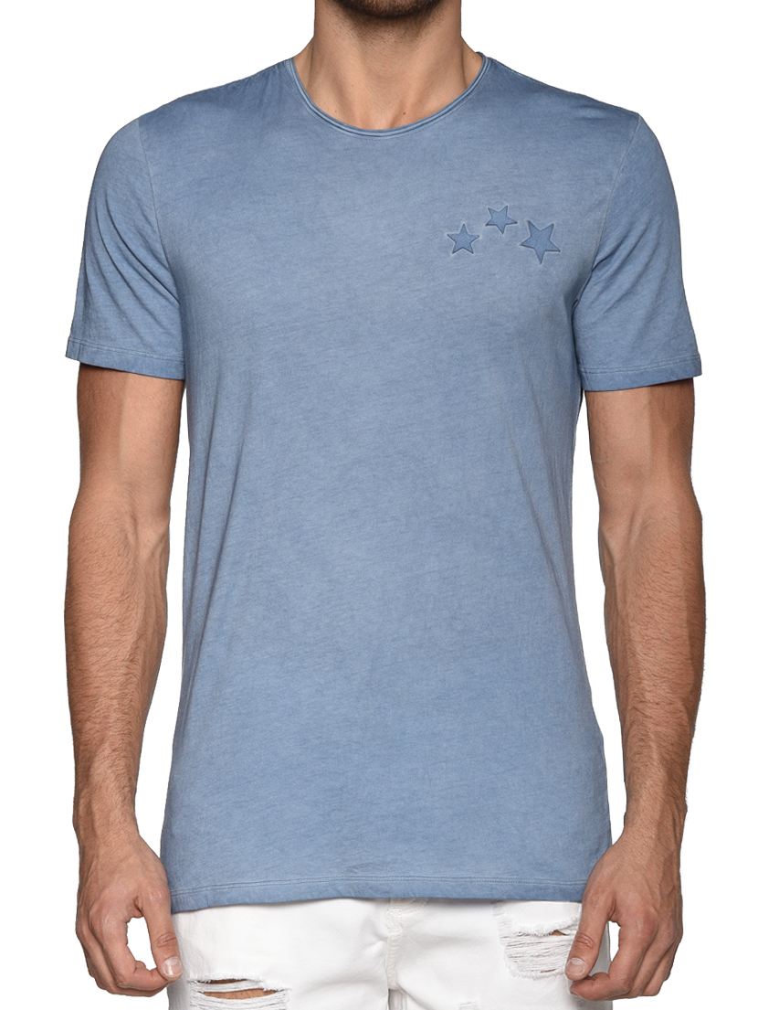 Мужская футболка ANTONY MORATO KS01276FA1001497059_blue