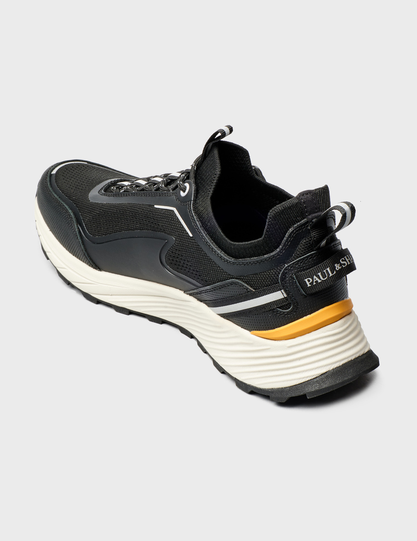 мужские черные Кроссовки Paul&Shark 14318004-011_black - фото-2