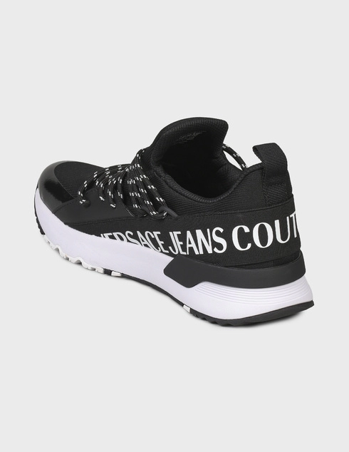 мужские черные Кроссовки Versace Jeans Couture 73YA3SA3-899 - фото-2