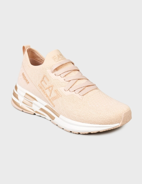 бежевые Кроссовки Ea7 Emporio Armani X8X095-XK240-S334_beige