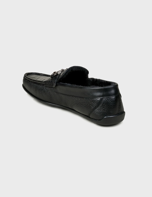 мужские черные Мокасины Blu Barrett Brt-AW19-20-SO887113-black - фото-2