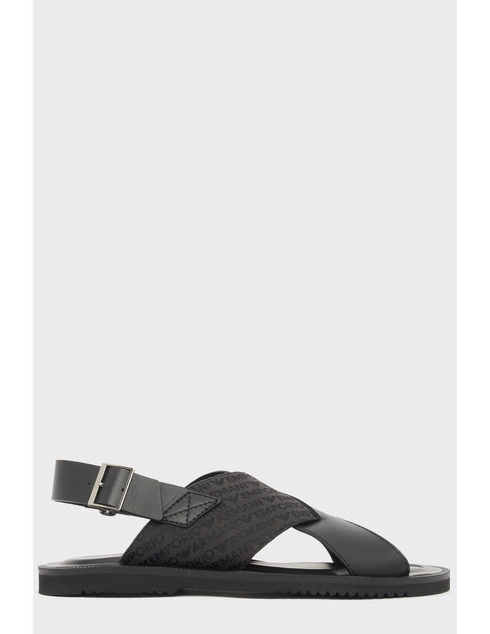 мужские черные Сандалии Emporio Armani EMPORIO_ARMANI_11329 - фото-6