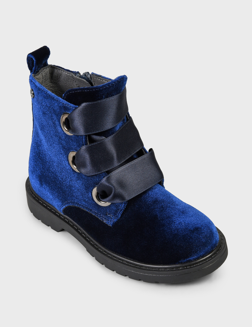 Naturino Victoria-velvet-bleu-blue фото-2