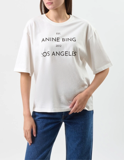 ANINE BING A-08-11037-IVY1-IVORY_white фото-1