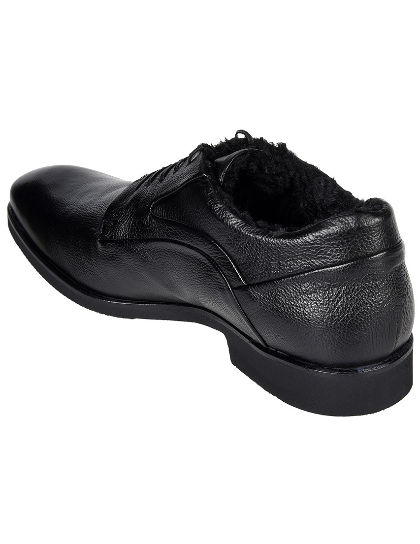 мужские черные Дерби Mario Bruni 449-black - фото-2