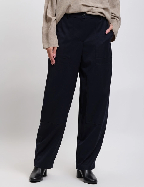 8PM Minerva-wool-flanel-Blunotte_blue фото-3