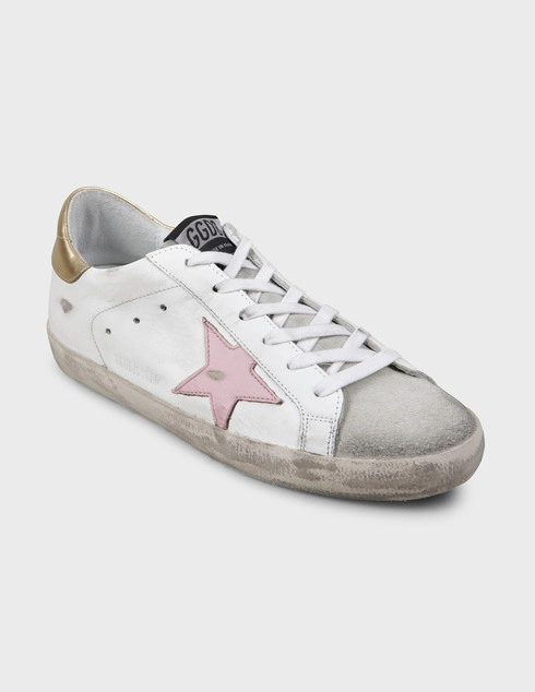 белые Кеды Golden Goose Deluxe Brand 4448-white