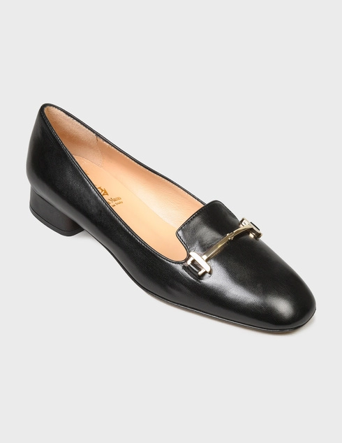 черные Лоферы Luca Grossi 621-black
