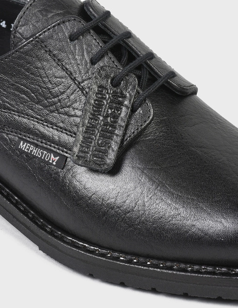 мужские черные кожаные Дерби Mephisto MARLON-black - фото-5