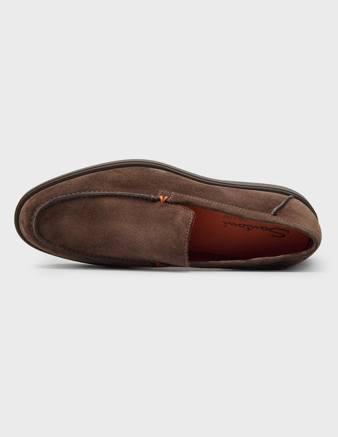 коричневые мужские Туфли Santoni 17824-50_brown 35947 грн
