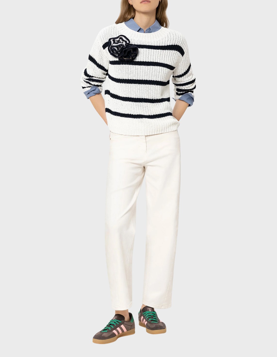 

Джинсы, Белый