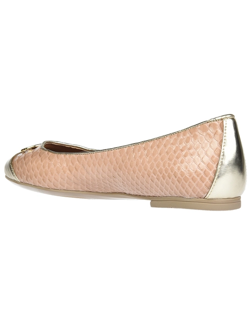 женские бежевые Балетки Emporio Armani X3D212_beige - фото-2