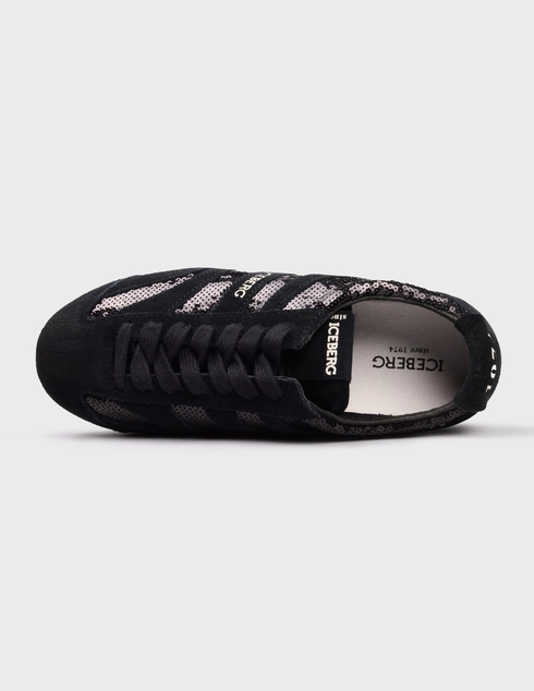 черные женские Кроссовки Iceberg 2420-paet_black 14490 грн