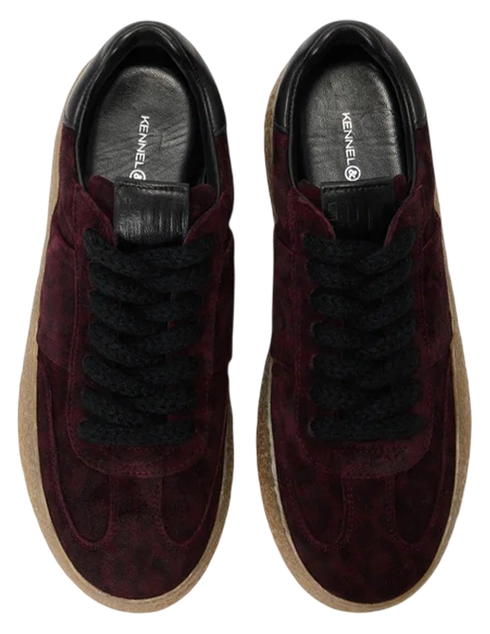 женские бордовые Кеды Kennel & Schmenger 61.14700.540 - фото-2