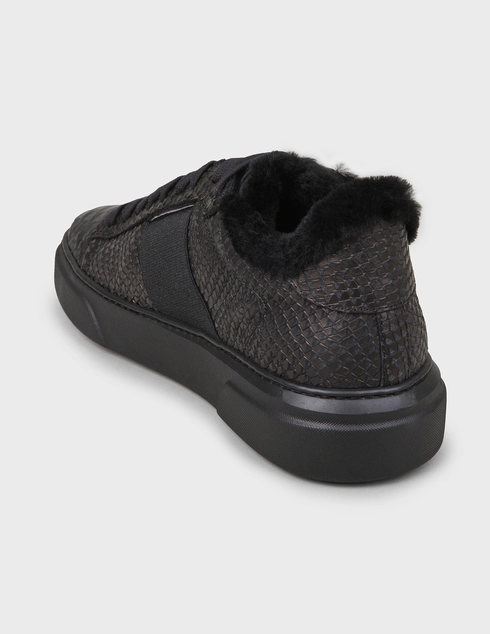 мужские черные Кеды Stokton 650-PIT-black - фото-2