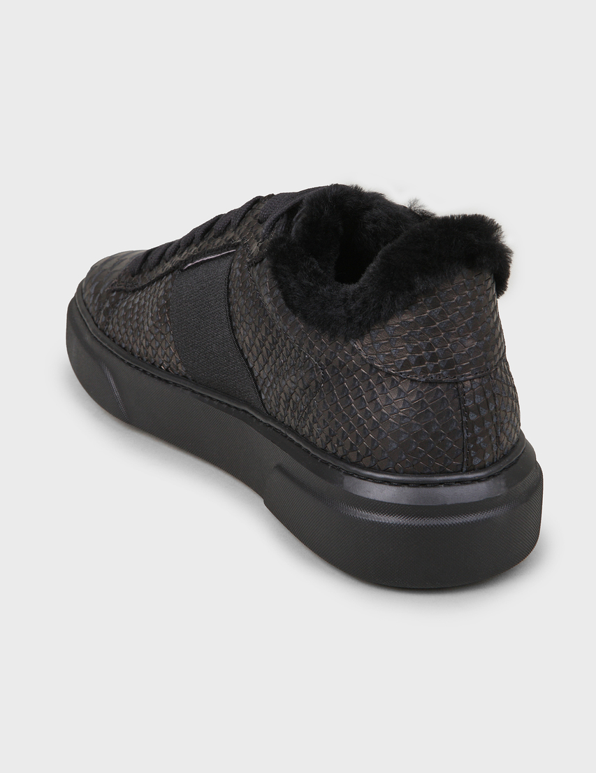 мужские черные Кеды Stokton 650-PIT-black - фото-2