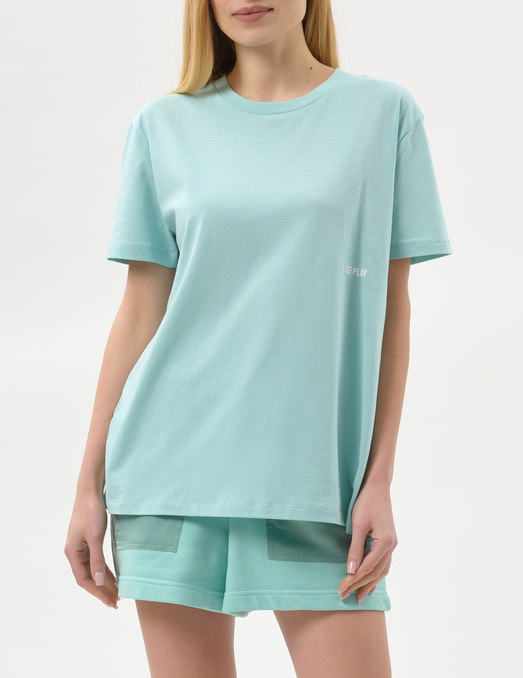 

Футболка, Бирюзовый;зеленый