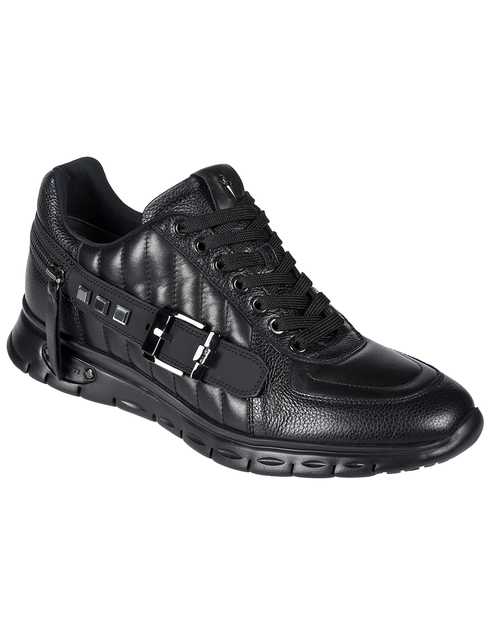 черные Кроссовки 4US Cesare Paciotti UWU6_black