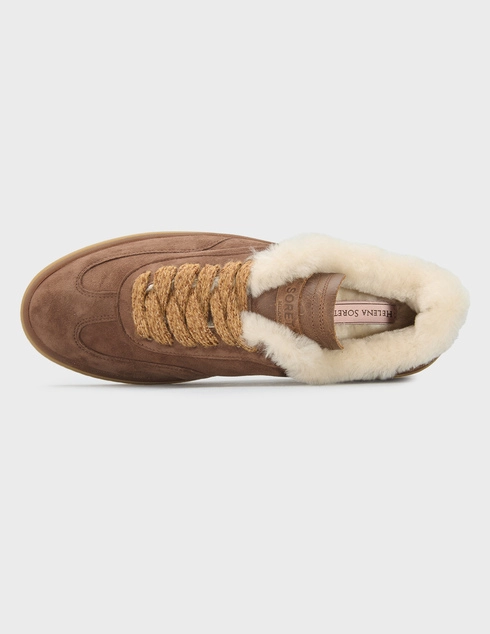 коричневые женские Кеды Helena Soretti kanna2604_brown 13900 грн