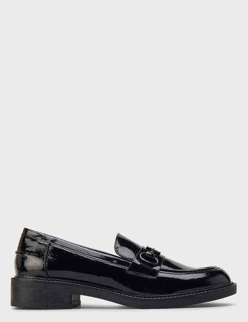 женские черные  Лоферы Laura Biagiotti T9280-nalpak_black - фото-5