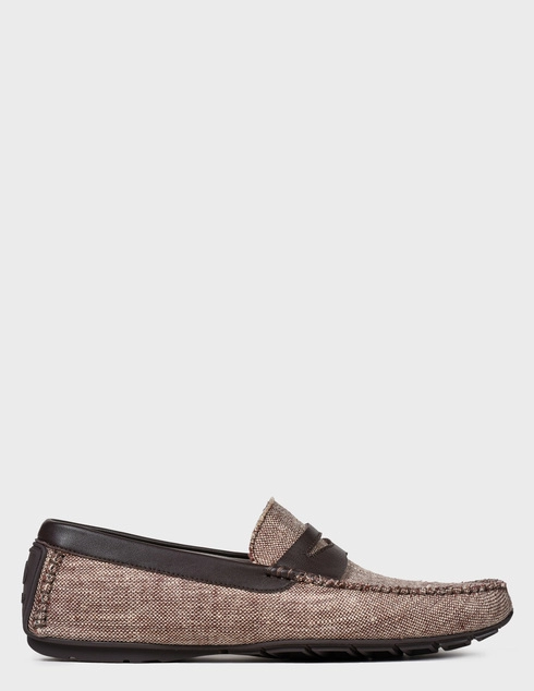 мужские коричневые Мокасины Aldo Brue 005-brown - фото-6