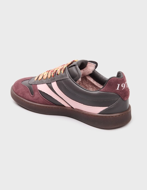 женские многоцветные Кеды Iceberg 2400-bordo-multi - фото-2