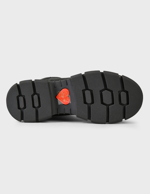 женские черные нубуковые Ботинки Love Moschino JA15654G0DIU0000 - фото-5