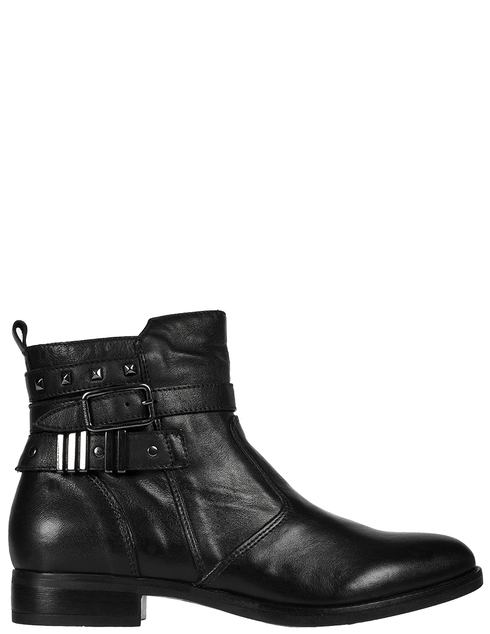 женские черные кожаные Ботинки Nero Giardini 908755-black - фото-5