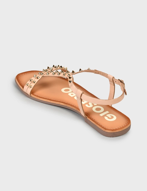 женские бежевые Сандалии Gioseppo 58588-nude-beige - фото-2