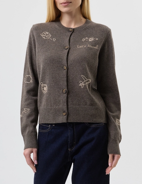 Mc2 Saint Barth SIERRA-00383I-DRAWN-TRAVEL-18-EMB_brown фото-1