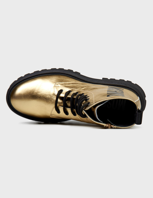 золотые женские Ботинки Moschino 76035-K-gold 12922 грн