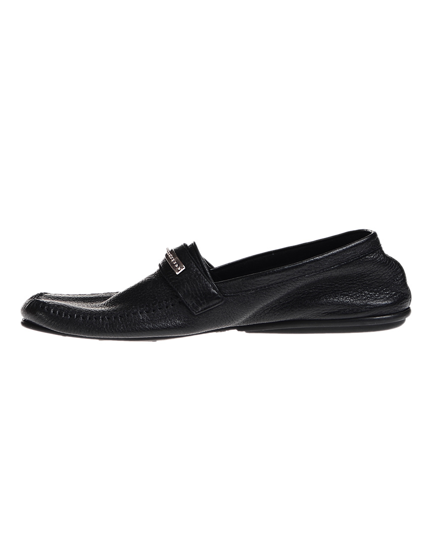 мужские черные Мокасины Cesare Paciotti 49031_black - фото-2