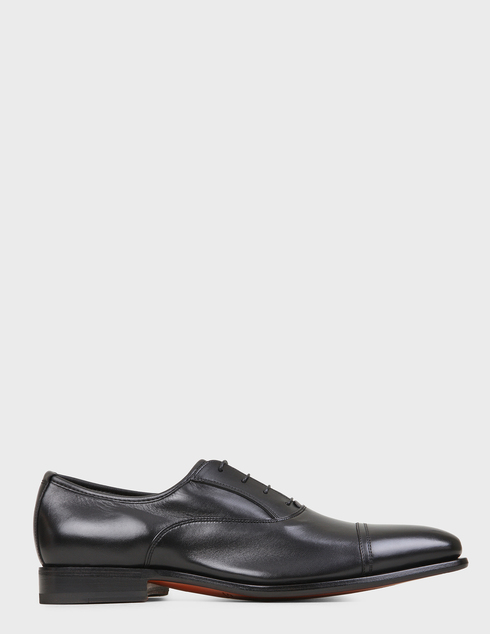 мужские черные Туфли Santoni SMCLG17169BB1FRKEN51-black - фото-6
