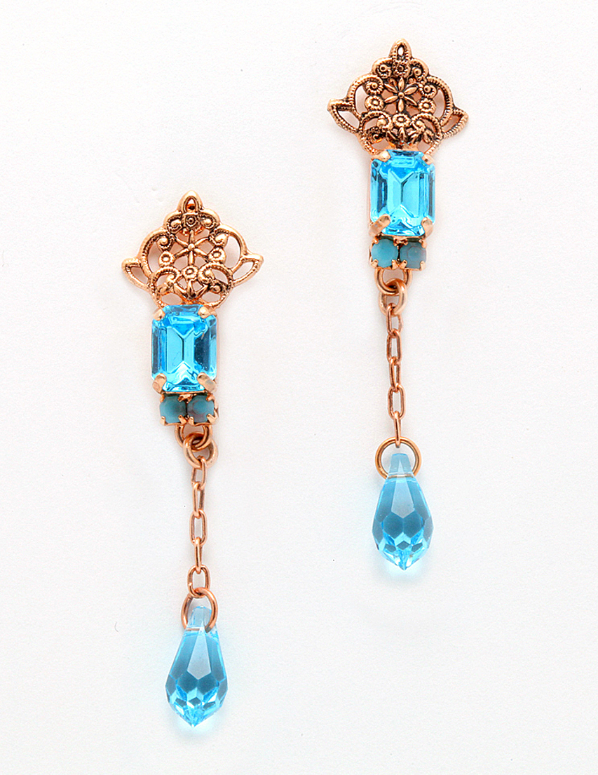 

Серьги, Бирюза