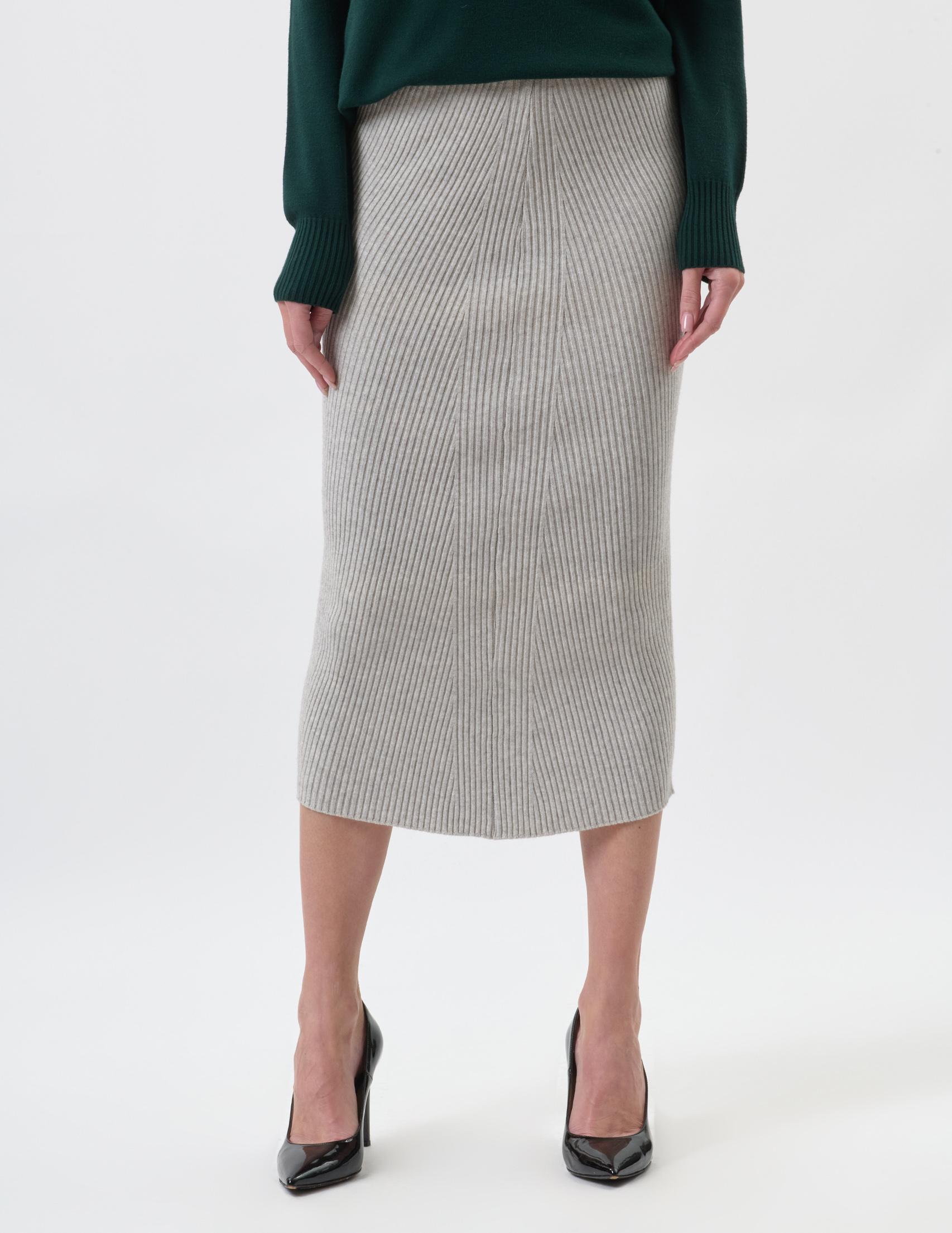 

Юбка, Серый