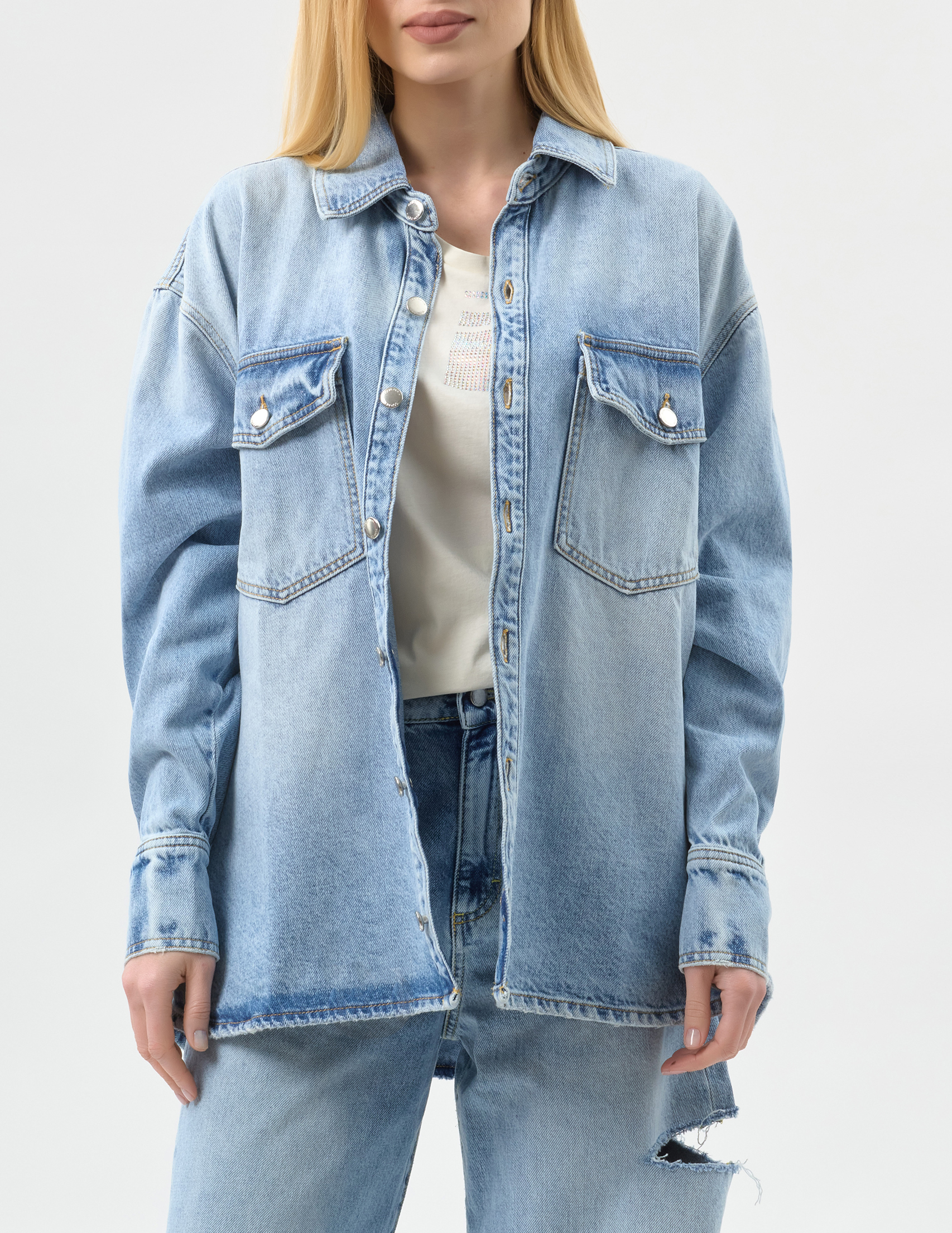 

Рубашка, Голубой