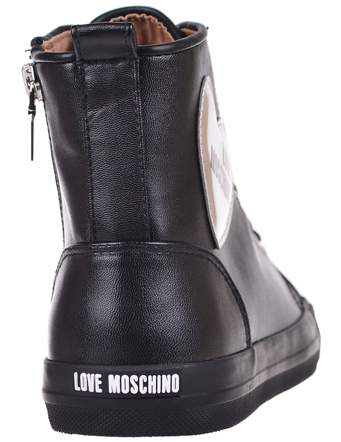 черные Кеды Love Moschino 15093-silver_black