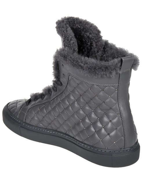 женские серые Кеды Le Silla 1825-020-047-gray - фото-2