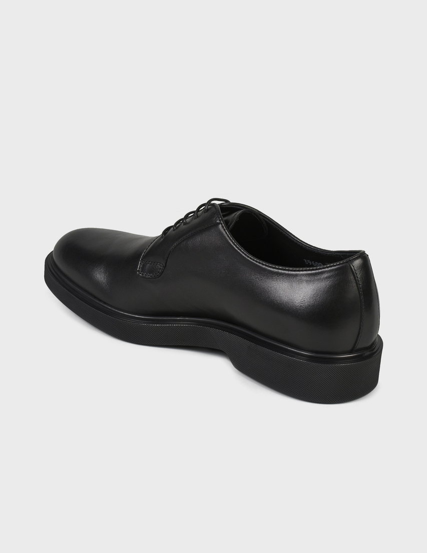 мужские черные Дерби Giampiero Nicola 39602-black - фото-2