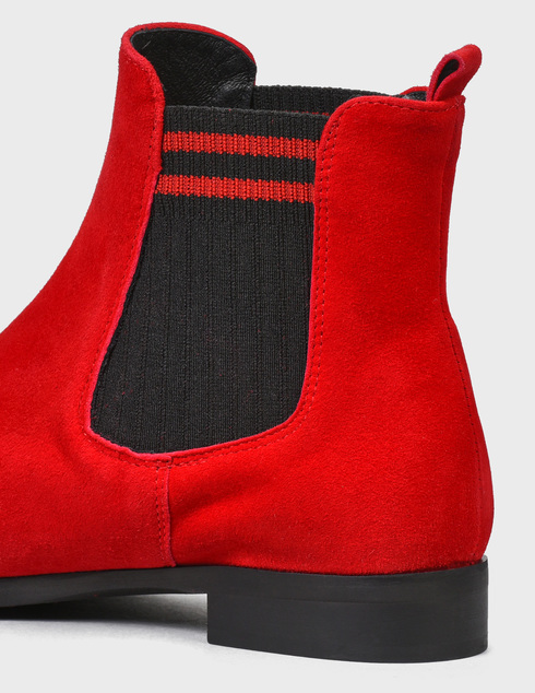 женские красные замшевые Ботинки Nila & Nila NIL9002RED-red - фото-5