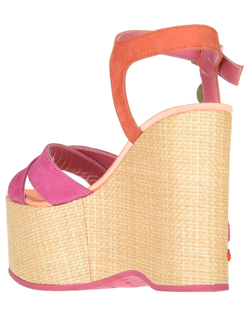 женские розовые Босоножки Blumarine 4330-З-fuxia-orange_pink - фото-2