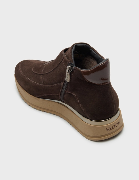 женские коричневые Кроссовки Kelton AM0116_brown - фото-2