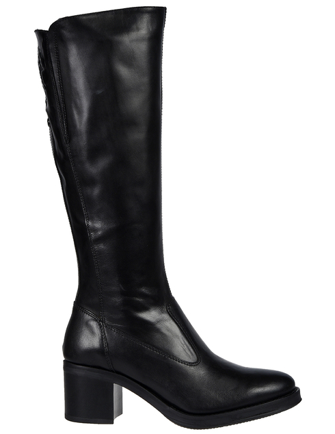 женские черные кожаные Сапоги Nero Giardini 909610_black - фото-5